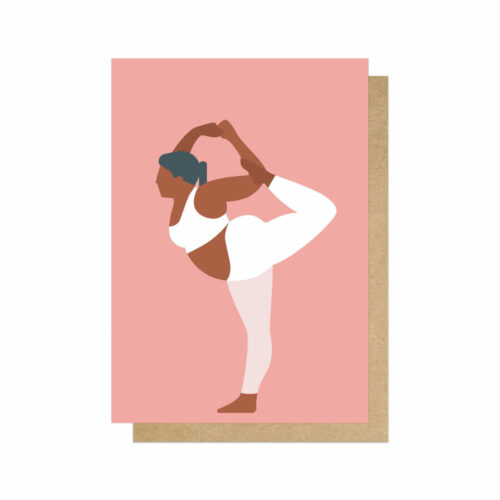 yoga at 12 o clock card by EEP