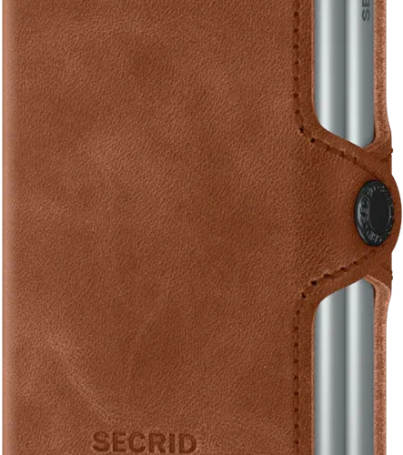 twin wallet cognac by secrid