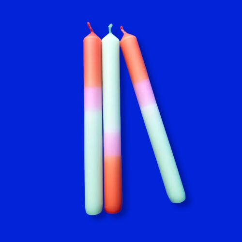 fisherman's friend dip dye candles by the colour emporium