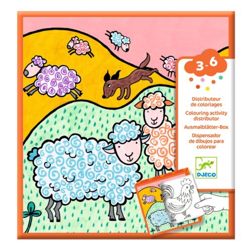 Colouring Farm by djeco