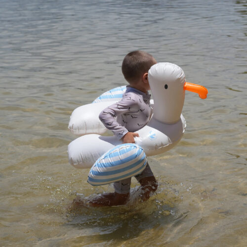 Sid the seagull kids float by sunnylife