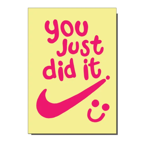 You just did it card by bite your granny