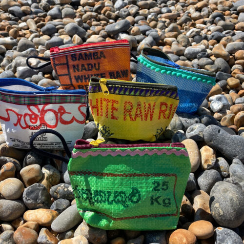 upcycled coin purses by bex beach