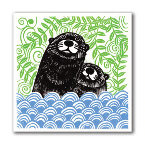 otters card by nico cards