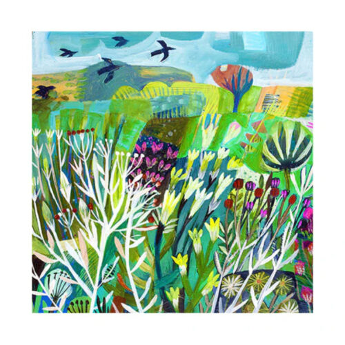 flower meadow card by nico cards