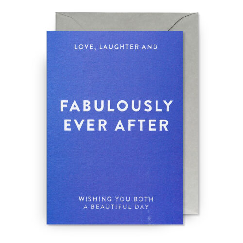 fabulously ever after card by lagom