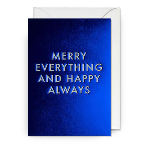 Merry everything card by lagom