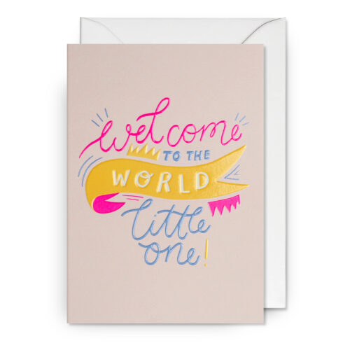 Shrimp Baby card by lagom
