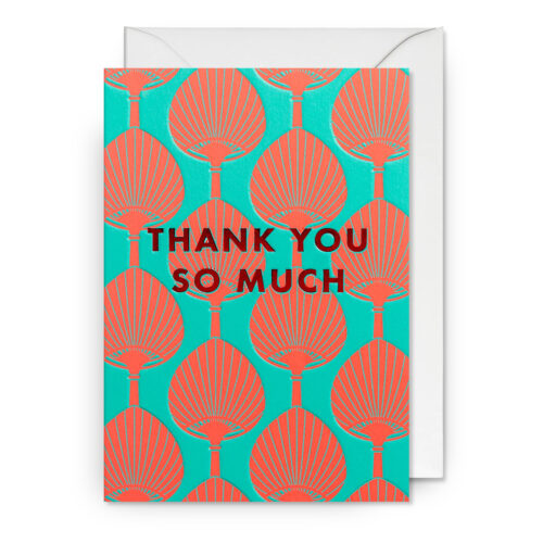 kabuki thank you card by lagom