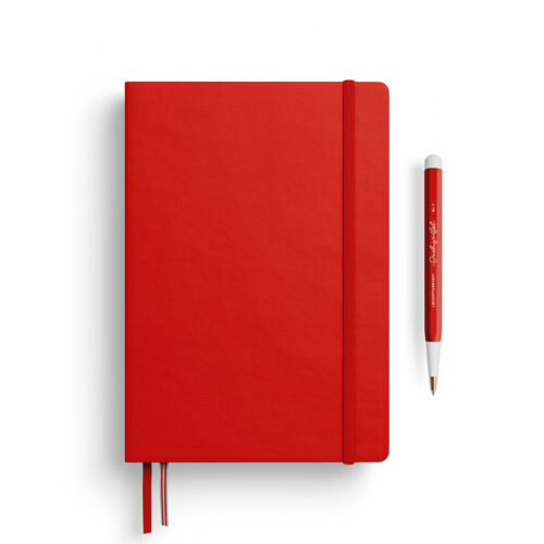 Notebook A5 Hard cover Cherry by Leuchtturm1917 Grow Your Mind collection for AW25