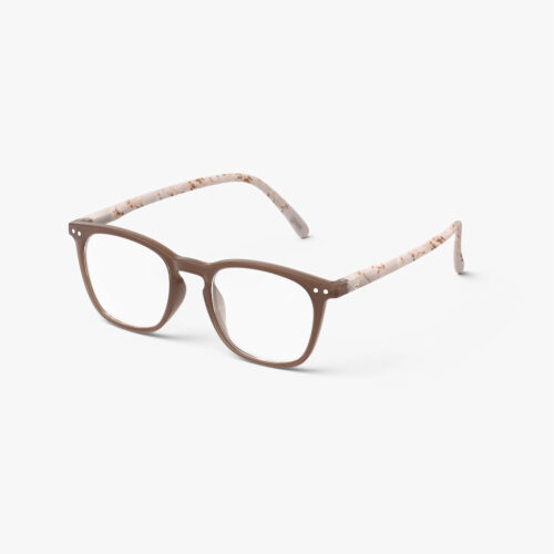 fashion reading glasses frame e light marble by izipizi chapters collection for AW25