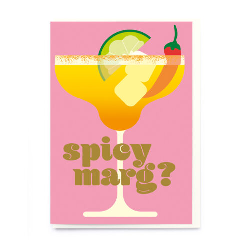 spicy marg card by noi
