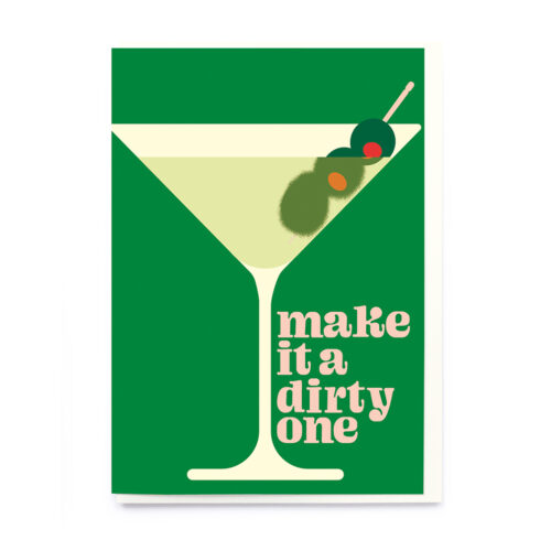 dry martini card by noi