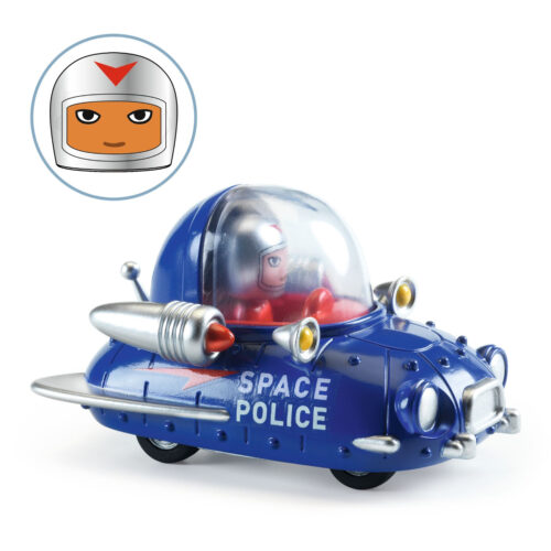 djeco crazy motors space police