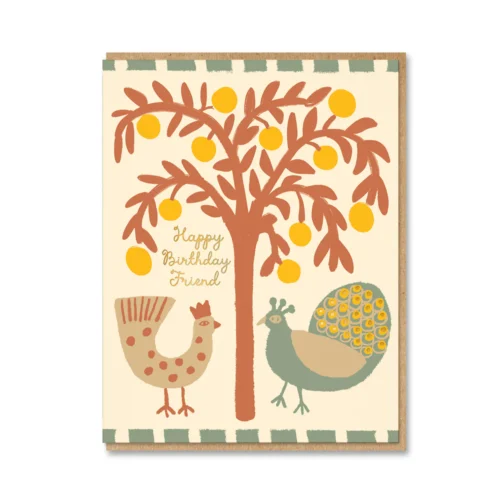 friendship tree card by 1973