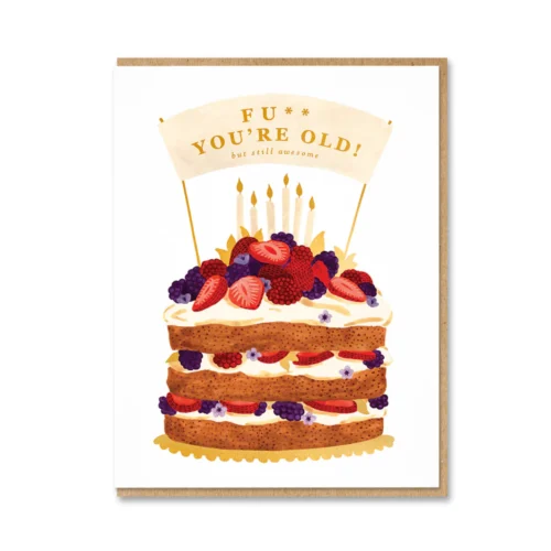 fu** you're old card by 1973