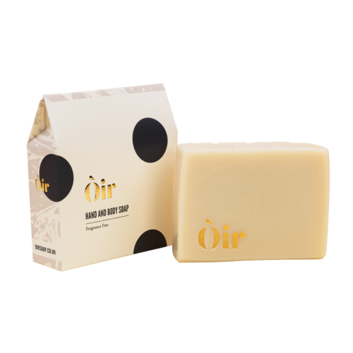 Oir luxury fragrance free soap