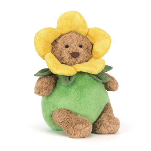 Jellycat Bartholomew Bear daffodil