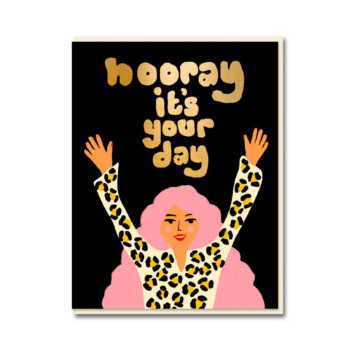hooray it's your day card by 1973