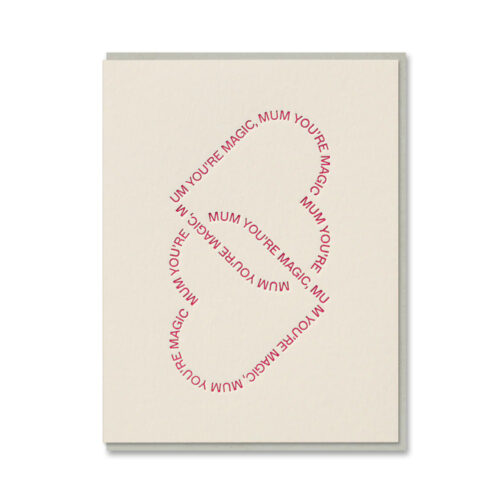 mum you're magic card by 1973