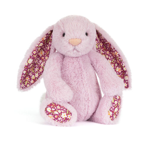 jellycat thistlepop blossom luxe bunny