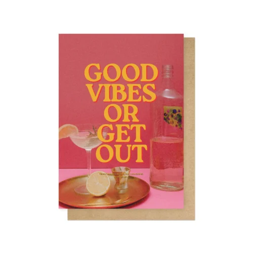 good vibes card by EEP