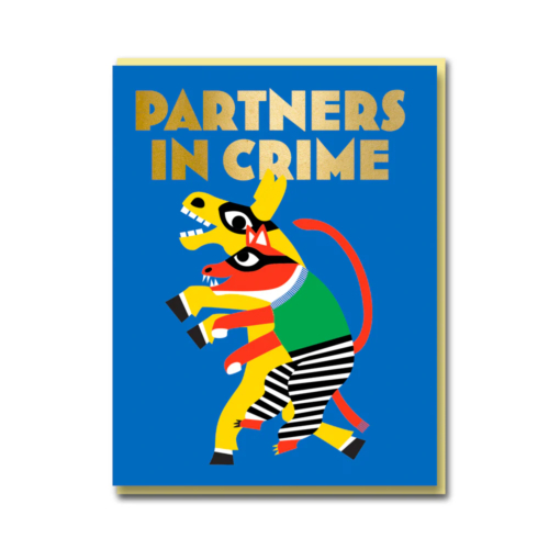 partners in crime card