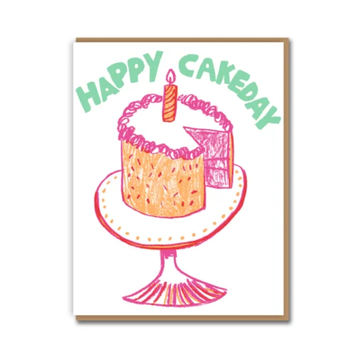 happy Cakeday card by 1973