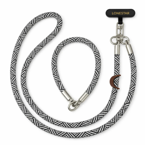 Zebra zing duo phone lanyard by lone star of london