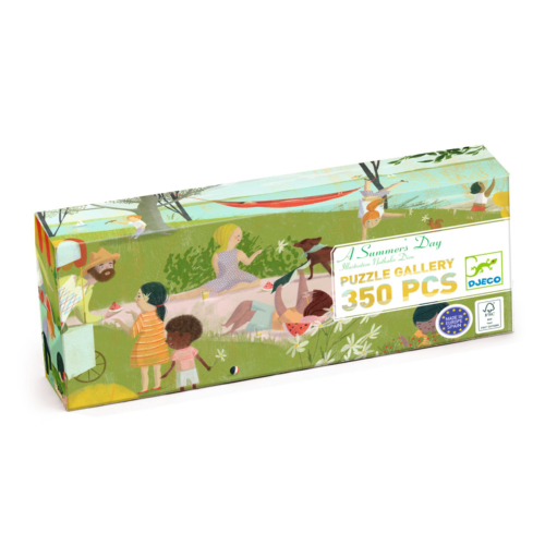 Djeco puzzle gallery a summer's day 350 pieces
